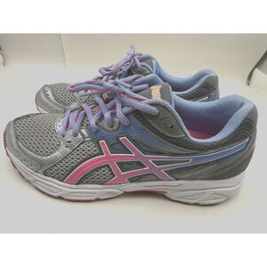 Asics Shoes Womens 8 Gray Pink Gel-Contend 2 Walking Running Sneakers T474N USED
